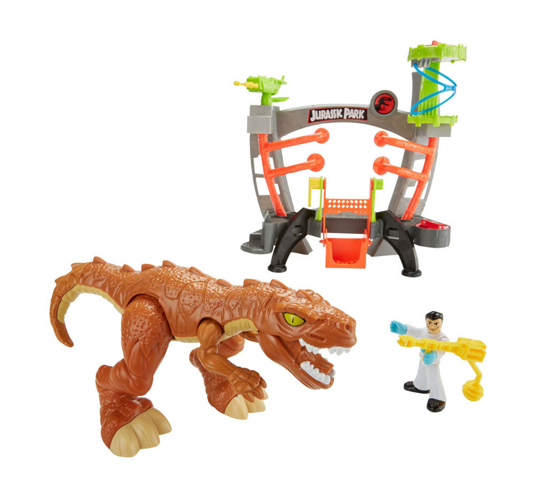 Fisher Price Imaginext Jurassic Evolution World Research Lab English Edition