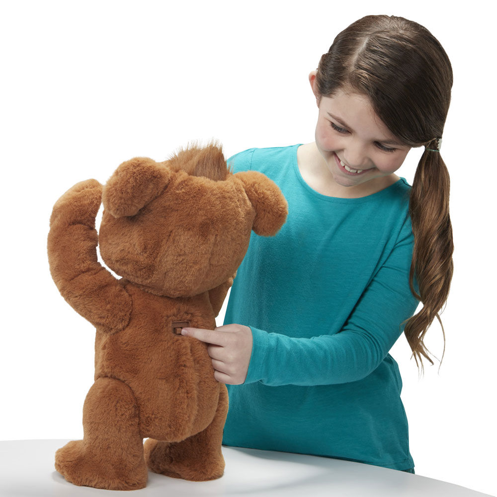 curious bear interactive toy