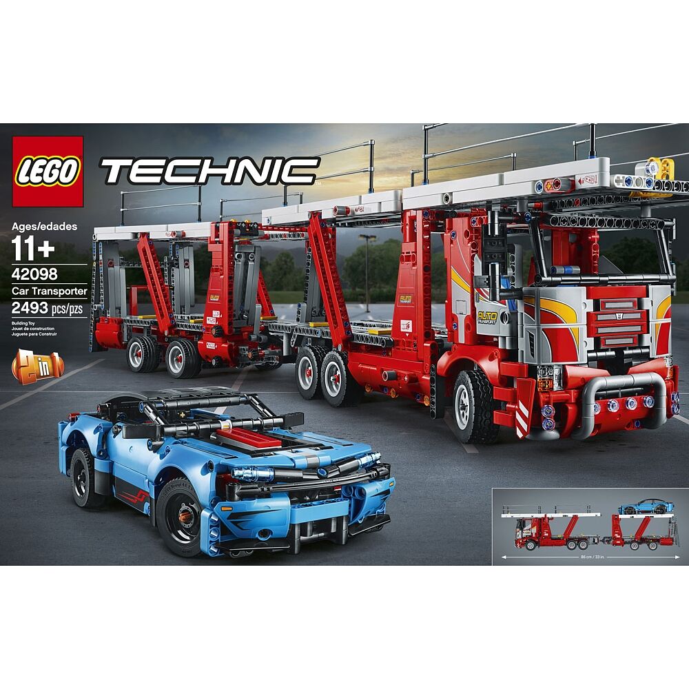 Lego technic car sales carrier