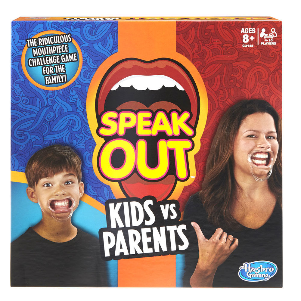 Hasbro Gaming - Speak Out Kids vs Parents Game - English Edition |  Играландия - интернет магазин игрушек