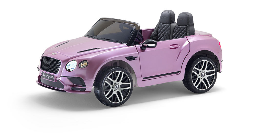 Pink bentley on sale power wheel