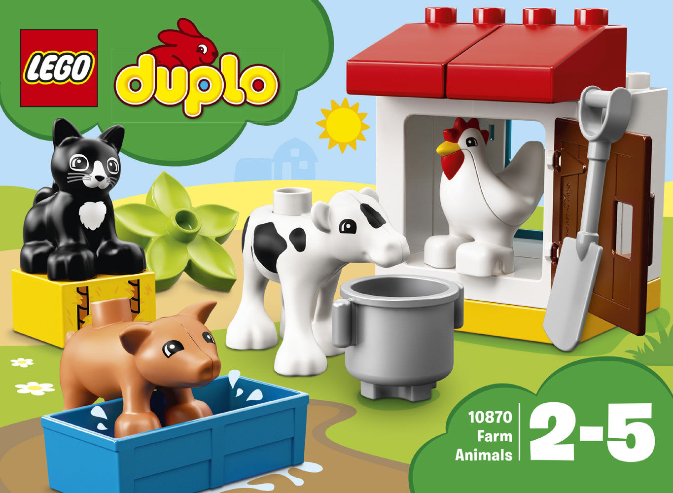 Duplo farm store animals 10870