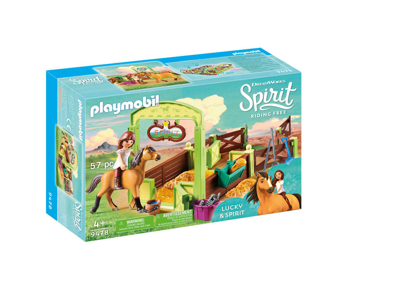 Playmobil Spirit Horse Box Lucky Spirit