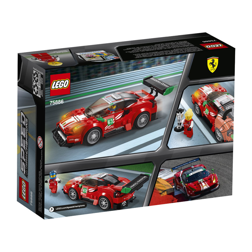 LEGO Speed Champions Ferrari 488 GT3 Scuderia Corsa 75886