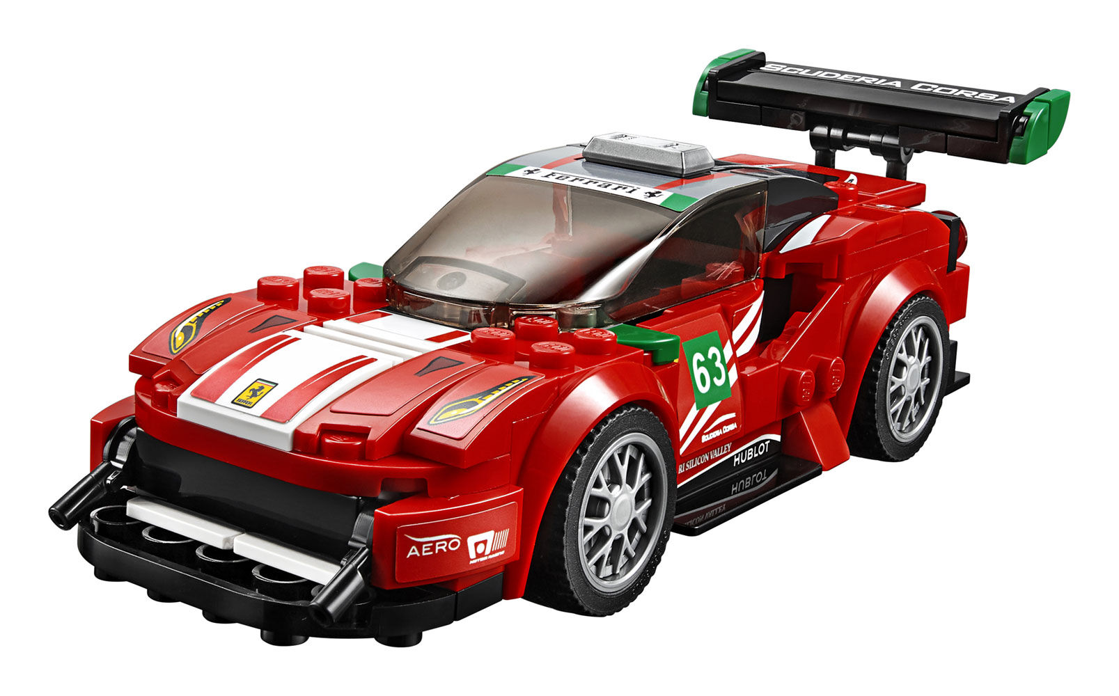 LEGO Speed Champions Ferrari 488 GT3 Scuderia Corsa 75886