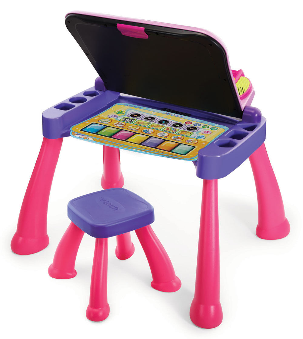 Vtech activity desk deluxe 2024 pink