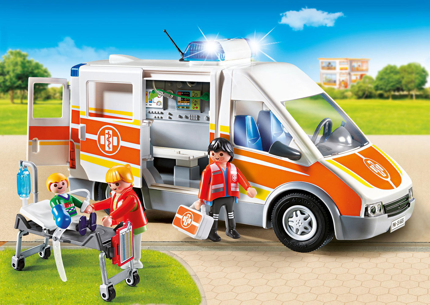 playmobil ambulance