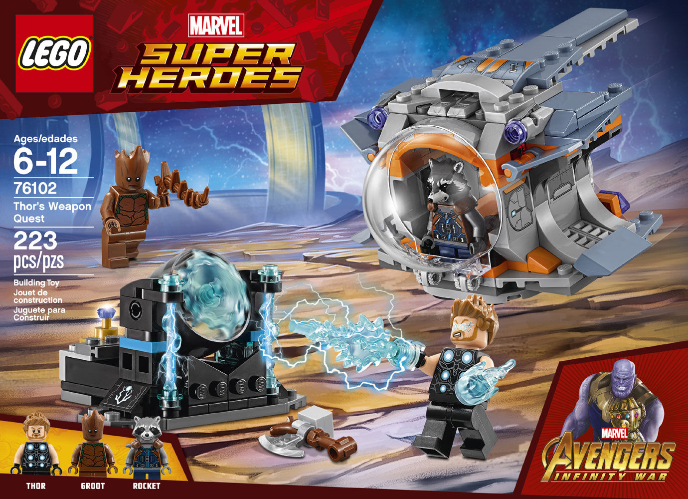 Lego thor's weapon quest sale