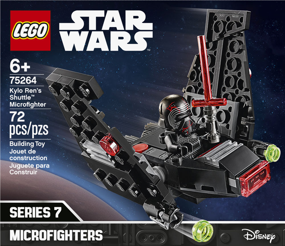 lego star wars kylo ren's shuttle microfighter