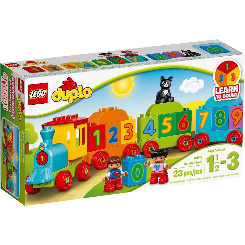 Duplo store first train