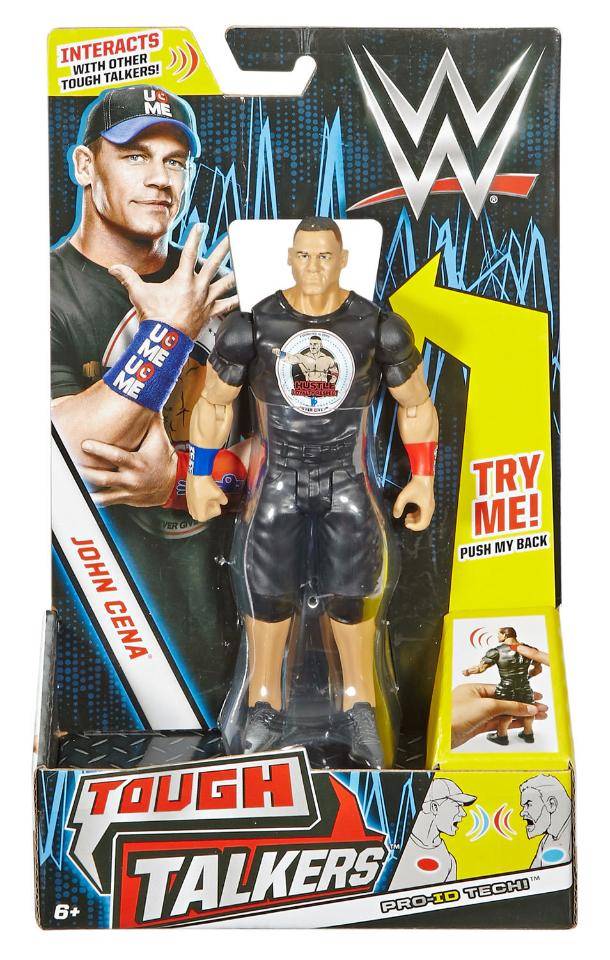 wwe tough talkers john cena figure