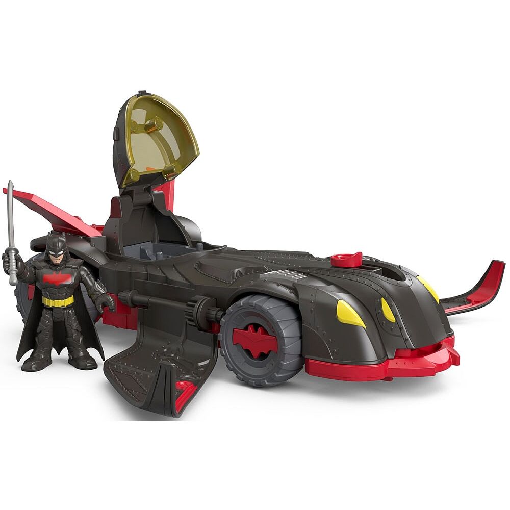 imaginext dc super friends ninja armor batmobile