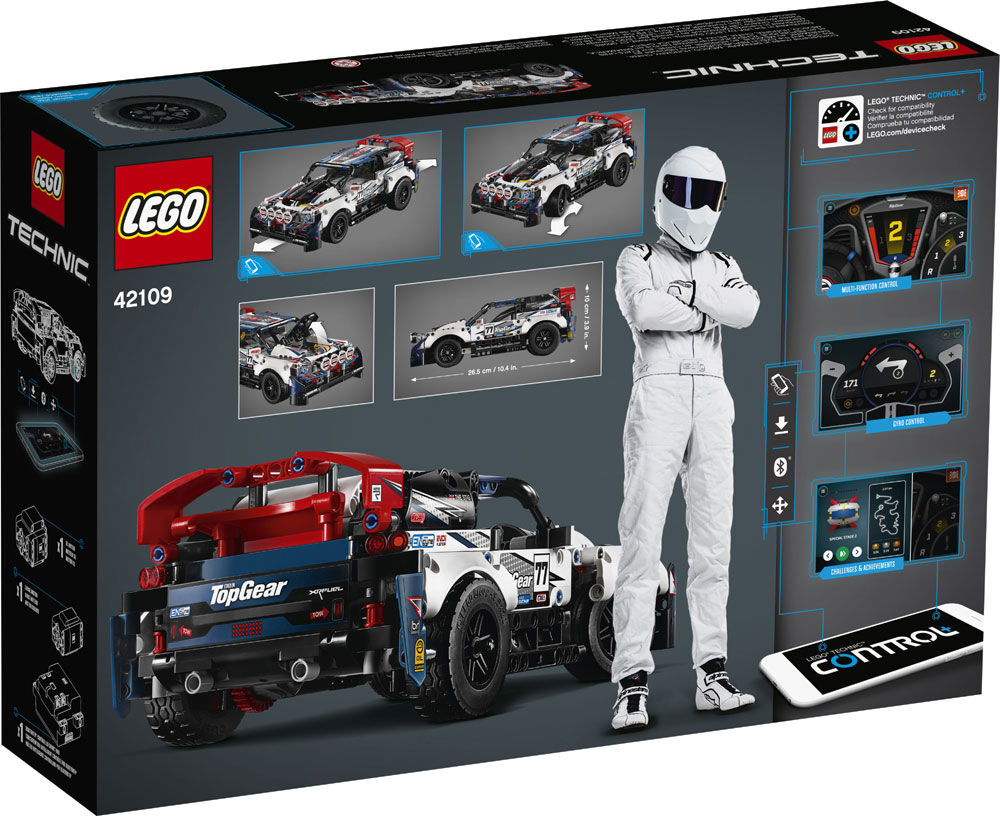 LEGO Technic App-Controlled Top Gear Rally Car 42109 | Играландия -  интернет магазин игрушек