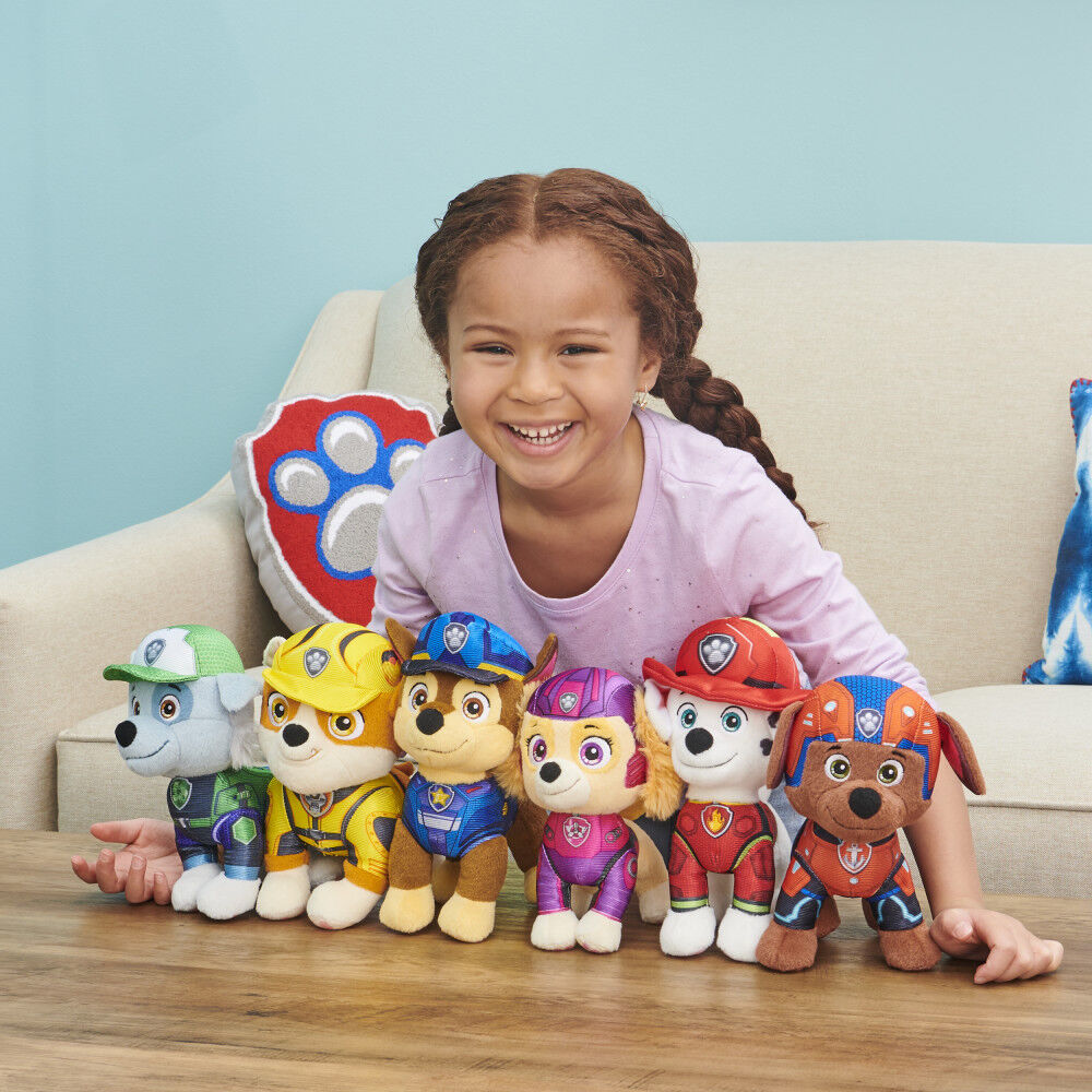 paw patrol the movie plush