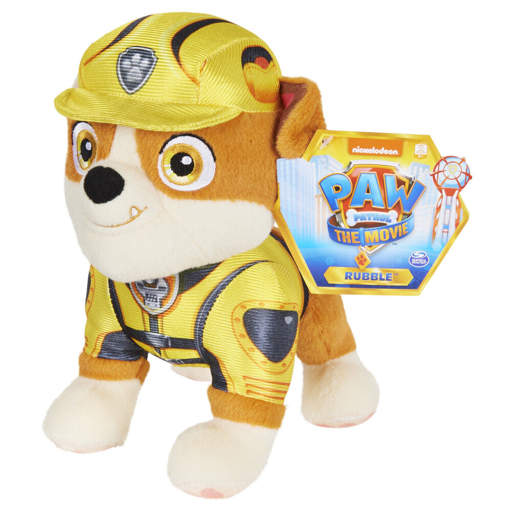 paw patrol movie plush