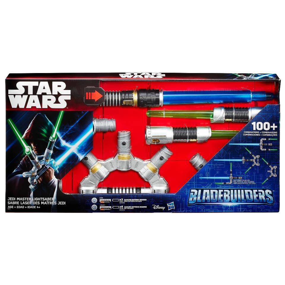 Star wars bladebuilders jedi master lightsaber on sale