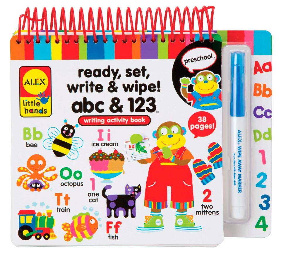 Write toys. Write Set. Handwriting Toys. Alex write. ABC book.