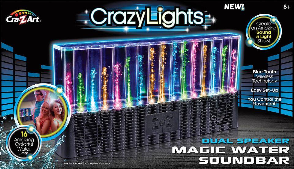 Оригинал Cra-Z-Art Crazy Lights Magic Water Speakers - Black. 