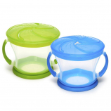 Munchkin Snack Catcher BPA Free - 2 Pack (Colors/Styles Vary)