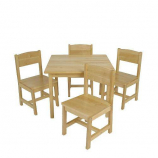 KidKraft Farmhouse Table & 4 Chairs