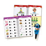 Educational Insights Hot Dots Jr. Let's Master Kindergarten Reading Set with Ace Pen