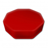 Senseez Red Octagon Vibrating Pillow