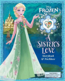 Disney Frozen a Sister's Love Storybook and Necklace