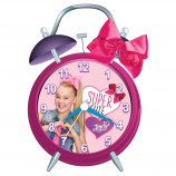 JoJo Siwa Twin Bell Alarm Clock with Bow