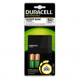 Duracell AA Size Battery Charger with 2AA Pre-charged Batteries