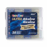 Toys R Us AAA Ultra Alkaline Batteries - 32 Pack