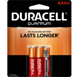 Duracell Quantum AAA Size Battery - 6 Pack