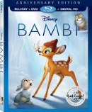 Bambi: The Walt Disney Signature Collection Anniversary Edition Blu-Ray Combo Pack (Blu-Ray/DVD/Digital HD)