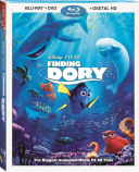 Disney Pixar Finding Dory Blu-Ray Combo Pack (Blu-Ray/DVD/Digital HD)