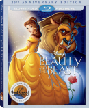 Disney Beauty and the Beast: 25th Anniversary Edition 2-Disc Blu-Ray Combo Pack (Blu-Ray/DVD/Digital HD)
