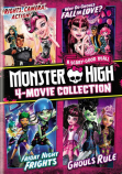 Monster High 4-Movie Collection 3 Disc DVD