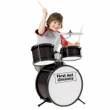 First Act Discovery Junior Drum Set - Black