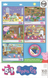 Longshore Limited Peppa Pig 5 in 1 Kids' Puzzle Pack