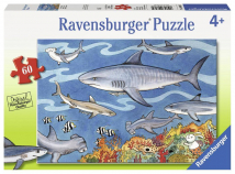 Ravensburger Sea of Sharks Jigsaw Puzzle - 60-Piece