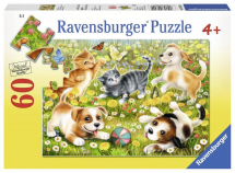 Ravensburger Jigsaw Puzzle 60-Piece - Cats and Dogs