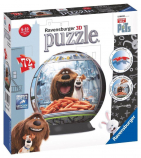 Ravensburger 3D Jigsaw Puzzleball 72-Piece - The Secret Life of Pets