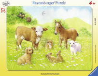 Ravensburger In the Pasture Frame Puzzle - 37-Piece