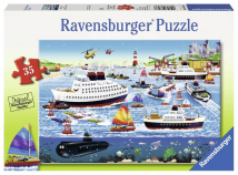 Ravensburger Happy Harbor Jigsaw Puzzle - 35-Piece