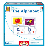 Educa I Learn The Alphabet Jigsaw Puzzle - 52-piece