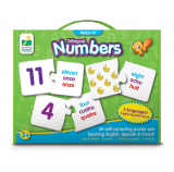 The Learning Journey Match It! Trilingual Numbers Jigsaw Puzzle - 30-piece