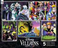 Ceaco Disney 5-in-1 Multipack Puzzle Packs - Villians