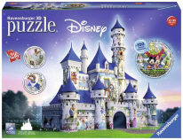 Disney 3D Castle Jigsaw Puzzle - 216-Piece