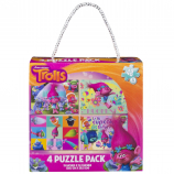 DreamWorks Trolls 4-Pack Jigsaw Puzzle - 48-piece