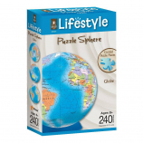 BePuzzled Lifestyle 3D Sphere Jigsaw Puzzle 240-Piece - Globe