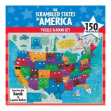 Scrambled States of America Puzzle: 150 Pcs