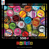 Ceaco Collage Bottle Caps Jigsaw Puzzle - 550-Piece